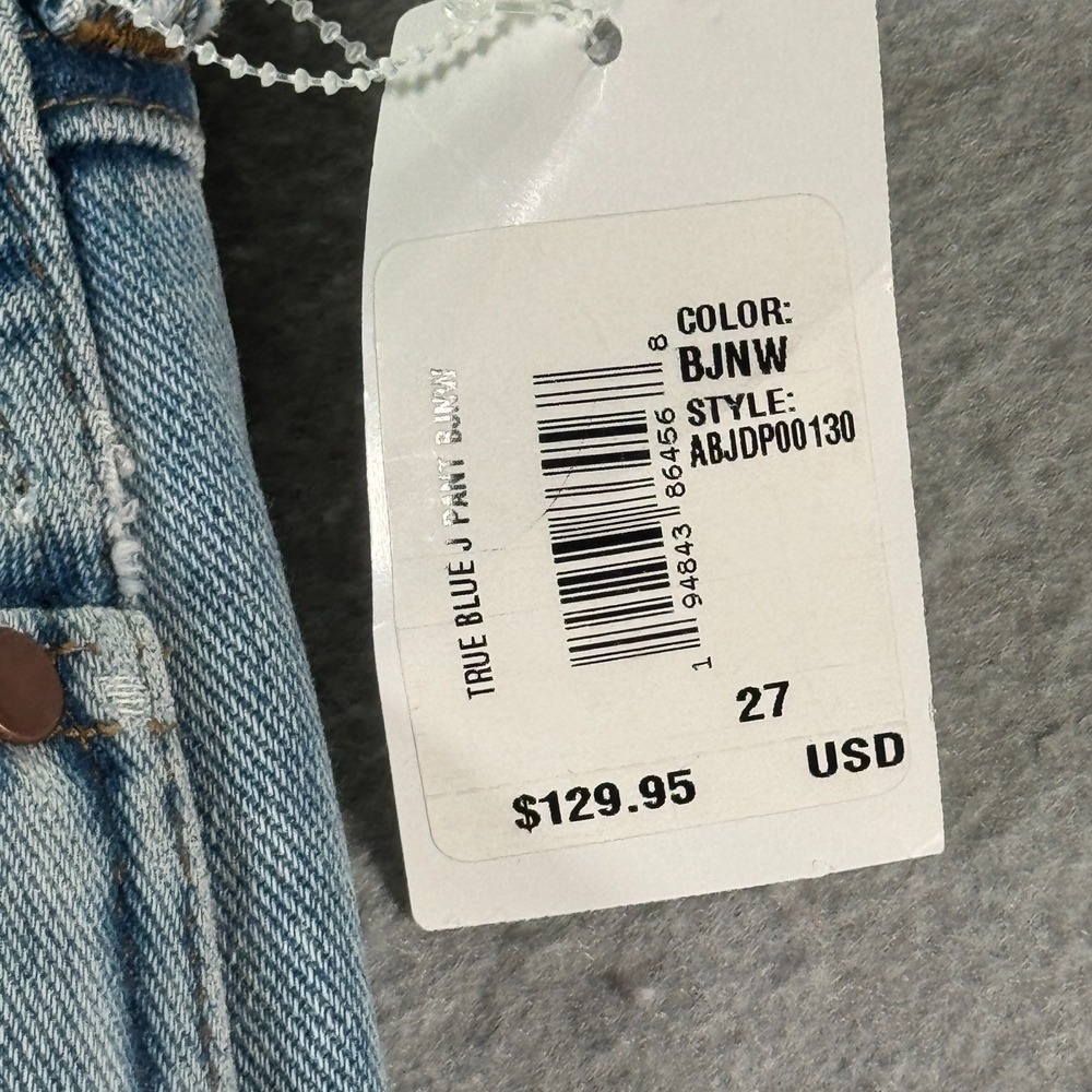Wrangler X Billabong Extra Flare Jeans Womens 27 Blue Lightwash Patchwork Collab - Picture 5 of 16
